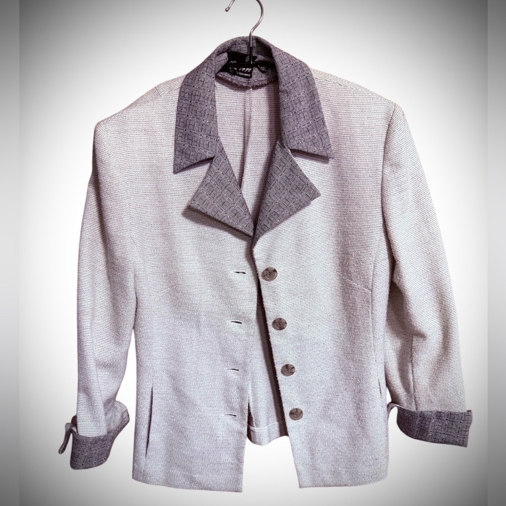 Textured Sophisticated Jacket/Blazer - Picture 2 of 6